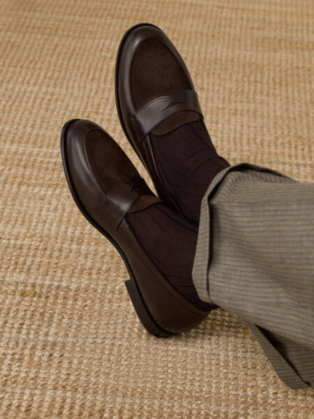 Mokasina Penny Tapered Benfinee — Kafe e Errët
