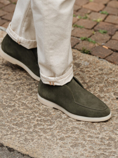 Mokasina Casual Canaja — Jeshile