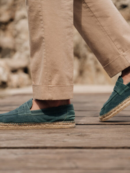 Espadrilje Cavagnin — Jeshile