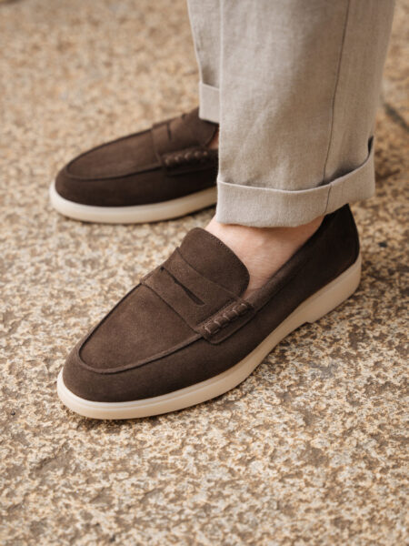 Mokasina Casual Compositor — Kafe e Errët