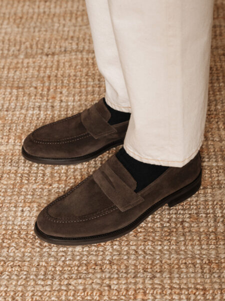 Mokasina Penny Tapered Rizzadin — Kafe e Errët