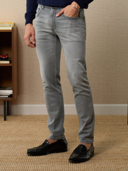 Xhinse Skinny Roccascalegna — Gri e Çelët