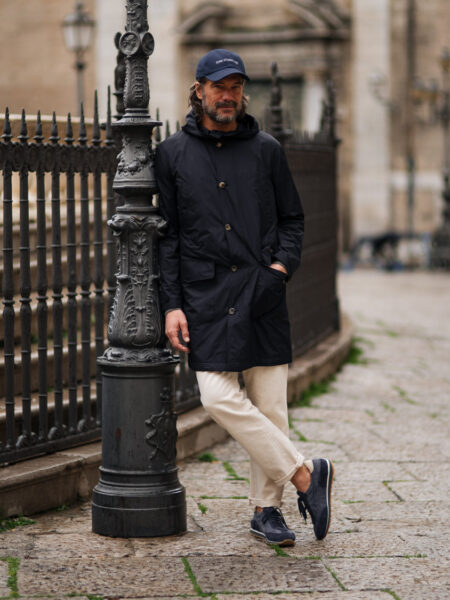 Parka Viggianello — Blu e Errët