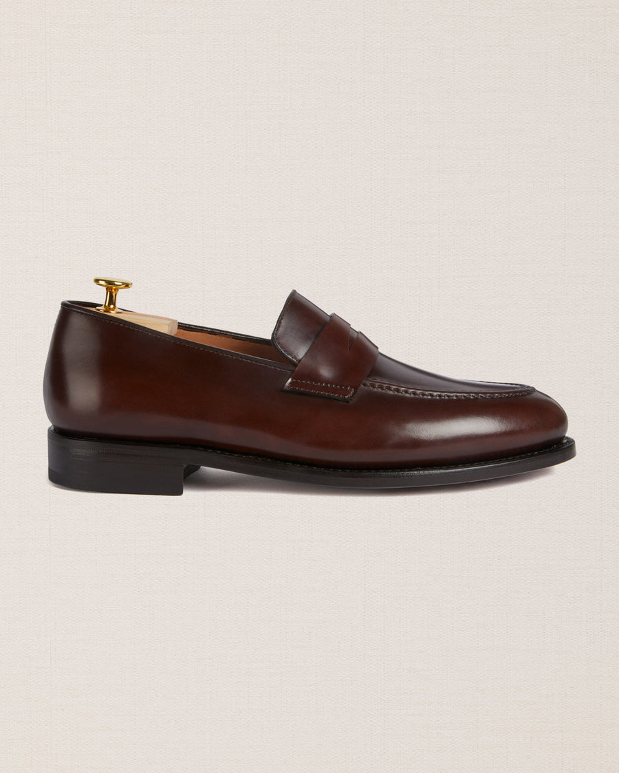Mokasina Penny Tapered Kordovan Debuttant